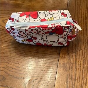 Hello Kitty Red and White Toiletry‎ Bag